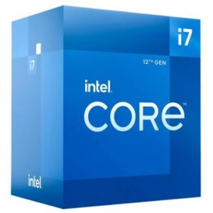 CPU INTEL I7 12700 Socket 1700 3.0GHz / 4.9GHz 12a Generación 6 CORES 25MB CACHE 125W/180WAT 64 BITS