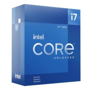 CPU INTEL I7 12700KF Socket 1700 3.6GHz / 5.0GHz 12a Generación 10 CORES 25MB CACHE 125W/190WAT 64 B