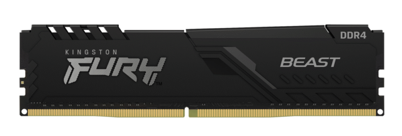 DDR4 KINGSTON 16GB 3600 FURY BEAST NEGRO