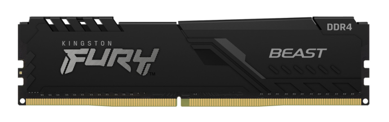 DDR4 KINGSTON 8 GB 3200 FURY BEAST  NEGRO