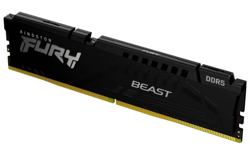 DDR5 KINGSTON 32GB 5200 FURY BEAST NEGRO