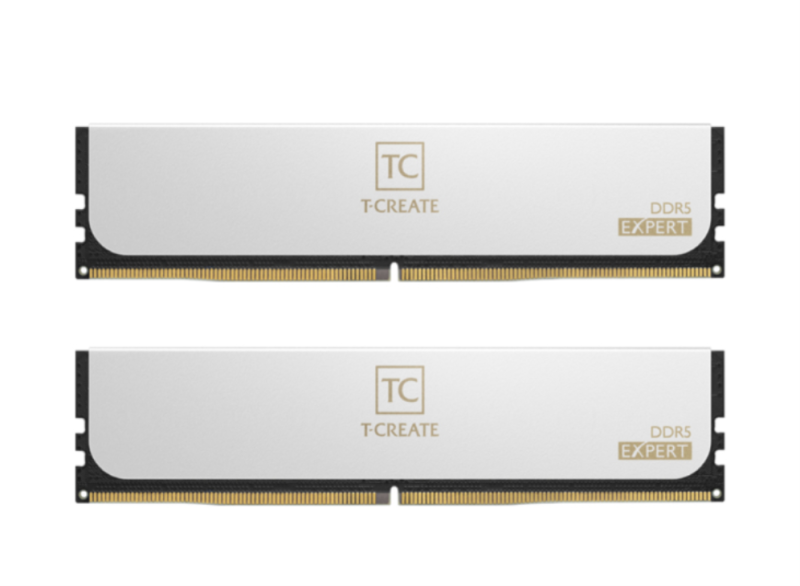 DDR5 TEAMGROUP T-CREATE EXPERT RGB 16GB X2 6000 BLANCO