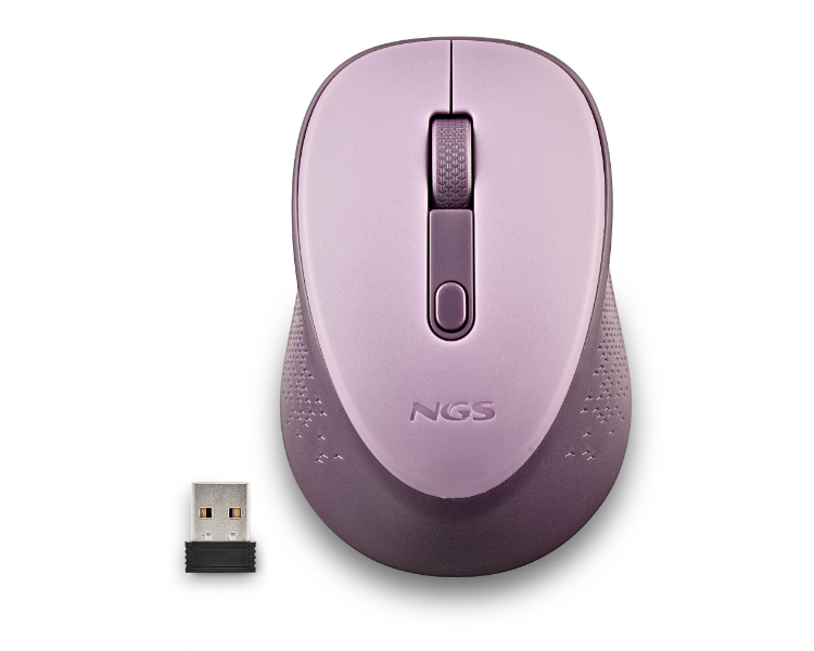 RATON OPTICO WIRELESS DEW MORADO NGS