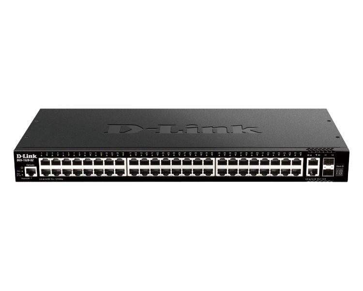 D-LINK SWITCH 52 PUERTOS 1Gbit + 2 10 Gbit ETH +2 10 Gbit SFP