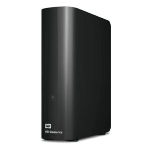 DISCO DURO EXTERNO WESTERN DIGITAL ELEMENTS 3.5" 2TB USB 3.2 NEGRO WDBWLG0220HBK