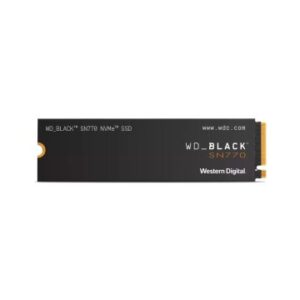 DISCO M.2 NVMe 2TB WD BLACK SN770 WDS200T3X0E PCIE 4.0 X4 READ 5150Mbps WRITE 4850Mbps