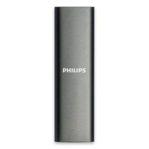 DISCO M.2 EXTERNO PHILIPS 2TB USB-C/USB3.0 540MB ULTRA SLIM GRIS