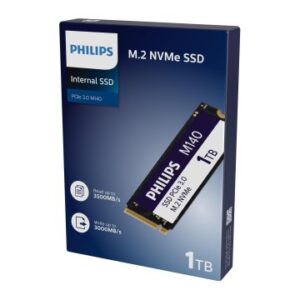 DISCO M.2 NVMe 1TB PHILIPS 2280 PCIe 3.0 READ 3500Mbps WRITE 3000Mbps