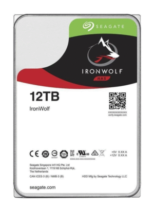 DISCO SEAGATE IRONWOLF 12TB SATA3 256MB
