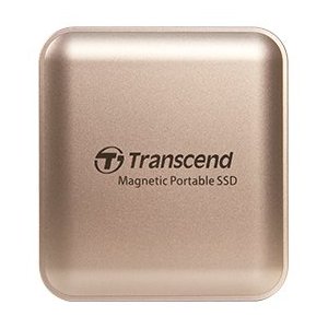 DISCO SSD EXTERNO 2TB TRANSCEND MAGNETICO (MaGSAFE) USB-C READ/WRITE 2000MB/s COLOR DORADO