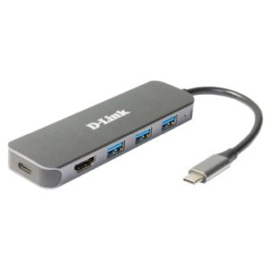 DOCKING USB-C D-LINK DUB-2333 A 1xHDMI 4K 3xUSB3.0 1xUSB-C PD 60W