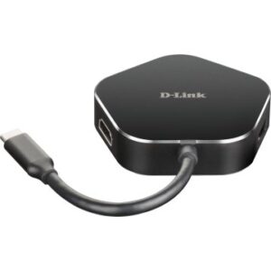 DOCKING USB-C D-LINK DUB-M420 A 1xHDMI 4K 2xUSB-A 3.0 1xUSB-C PD 60W Thunderbolt 3