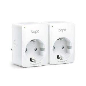 ENCHUFE INTELIGENTE WIFI TP-LINK TAPO P100 PACK 2u 2.4GHZ CONFIGURACION HORARIOS Y FECHAS , MODO AUS