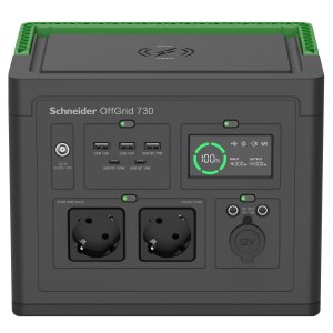 ESTACION DE ENERGIA PORTATIL APC PPS730-GR OFFGRID 730 738Wh 995W ENTRADA CC 2xAC USB CARGA INALAMBR