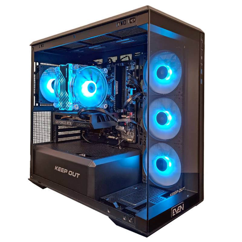 PC EVEN GAMING INTEL i7 12700F/ RTX 5060 8 GB /32GB / 1TB NVME XC-905PRO