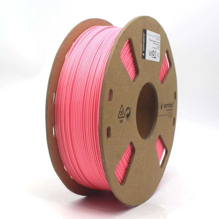 FILAMENTO GEMBIRD PLA ROSA, 1,75 MM, 1 KG