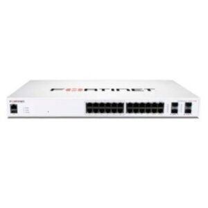 FORTINET FORTISWITCH 124F-FPOE L2 MANAGED POE SWITCH 24GE+4SFP+24PORTS POE
