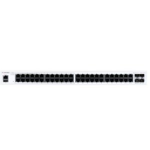 FORTISWITCH 148F-POE, L2+ MANAGEMENT SWITCH WITH 48X GE PORT + 4X SFP+ PORT + 1X RJ45 CONSOLE.