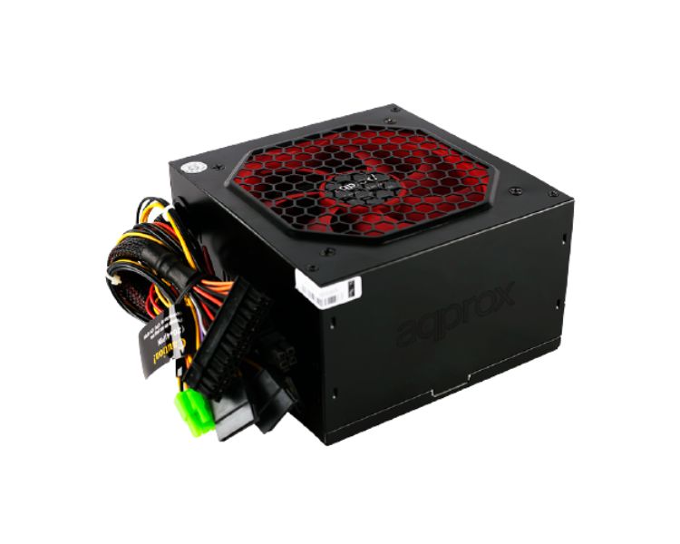 FUENTE ALIM. ATX 500W + CABLE NEGRO V2 APPROX