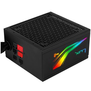 FUENTE DE ALIMENTACION MODULAR AEROCOOL LUX RGB 550W CERTIFICADO 80 PLUS BRONZE PFC ACTIVO VEN. 1