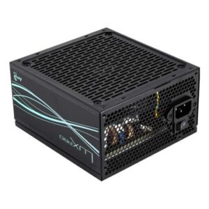 FUENTE DE ALIMENTACION AEROCOOL 550W LUX PRO CERTIFICADO 80 PLUS BRONZE PFC ACTIVO VENT. 14x14mm