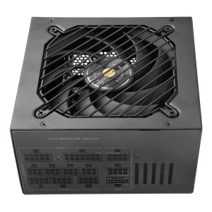 FUENTE DE ALIMENTACIÓN MODULAR MARS GAMING 1000W ATX 3.1 80+ GOLD 140mm SILENT NEGRO 12V 2x6 CABLE N