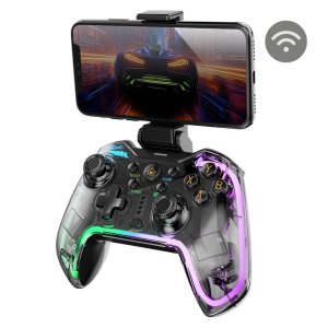 GAMEPAD BLUETOOTH MARS GAMING MGP-BT2 BT5.0 CONEXION USB-C MULTIPLATAFORMA GIROSCOPICO 10 BOTONES