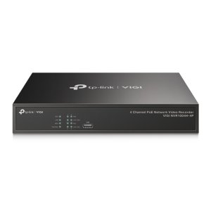 VIGI Grabador IP NVR1004H-4P Rack 01 HDD 04 C PoE