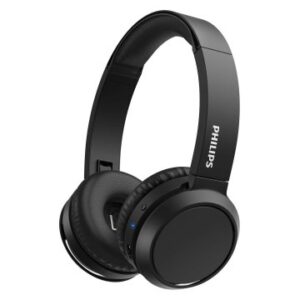 HEADSET BLUETOOTH PHILIPS TAH4205BK/00 BT 5.0 CARGA USB-C 32mm MICRO INTEGRADO COLOR NEGRO PLEGABLES