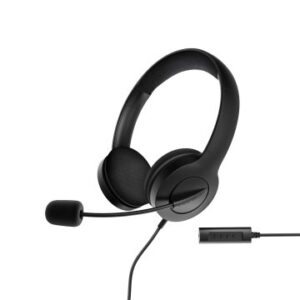 HEADSET ENERGY SISTEM OFFICE 3 BLACK DIADEMA CON ALMOADILLA MICROFONO AJUSTABLE JACK 3.5mm Y USB-A C