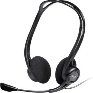 HEADSET LOGITECH STEREO MICROFONO CON SUPRESION DE RUIDO USB PC960M P/N:981-000100
