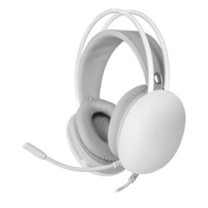 HEADSET MARS GAMING MH-GLOW WHITE JACK 3.5mm Y ALIMENTACION POR USB ILUMINACION 360º CHROMA EN DIADE