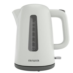 HERVIDOR AIWA MIZUCHI AKT-2000 2200W CAPACIDAD 1.7L VENTANA DE NIVEL  BLANCO