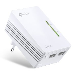 HOMEPLUG WIFI TP-LINK TL-WPA4220 300MB AV600 CON 2 PUERTOS ETHERNET