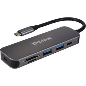 D-Link DUB-2325 5-in-1 USB-C Hub Card Reader