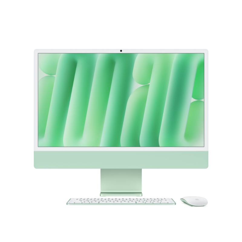 iMAC APPLE 24'' RETINA 4.5K M4 10CORE+GPU 10CORE 16GB 256GB GREEN