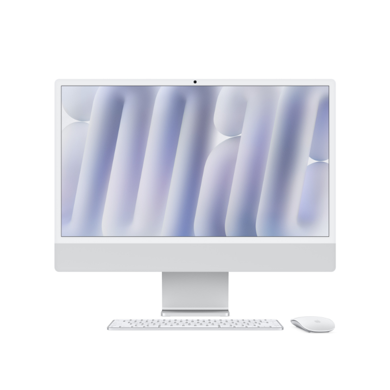 iMAC APPLE 24'' RETINA 4.5K M4 10CORE+GPU 10CORE 16GB 256GB SILVER