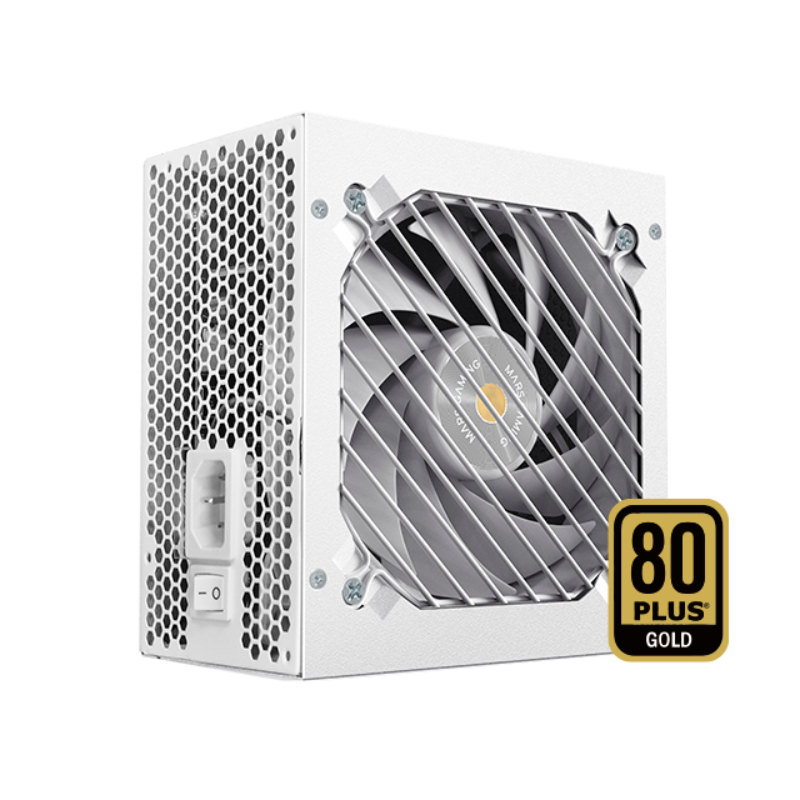 FUENTE ALIM. 1000W SI 80+ GOLD BLANCO MARS GAMING