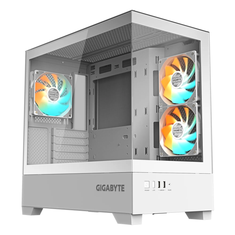 GIGABYTE AORUS CAJA SEMITORRE C201W ICE PANORAMIC