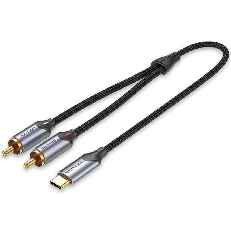 TARJETA SONIDO USB/M A JACK 3.5/H NEGRO VENTION