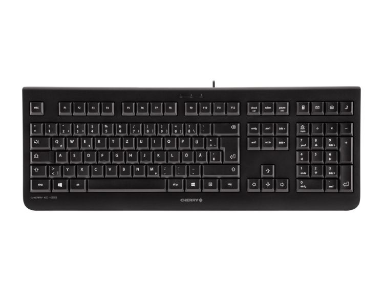 TECLADO KC 1000 NEGRO CHERRY