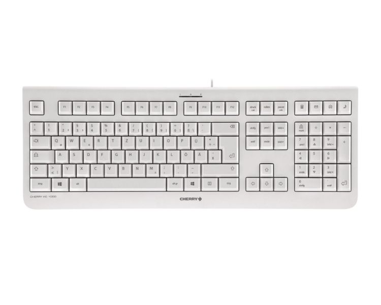 TECLADO KC 1000 BLANCO CHERRY