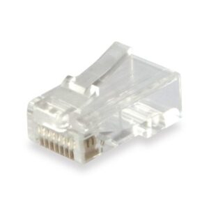 KIT 100 CONECTORES RJ45 EQUIP CATEGORIA 6 121144