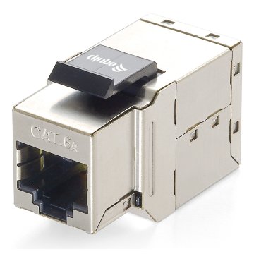 KIT 8 UDS HEMBRA RJ45 EQUIP CATEGORIA 6A KEYSTONE 125596