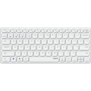 (Km0) TECLADO RAPOO WIRELESS Y BLUETOOTH E9600M 2.4GHz BT 3.0 5.0 DISEÑO ULTRAFINO COMPACTO BATERIA