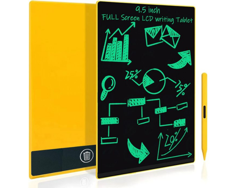 PIZARRA SKETCHBOARD LCD NINE 9.5'' AMARILLO LEOTEC