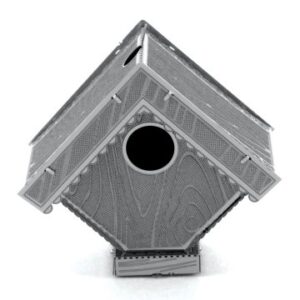 MAQUETA 3D METAL FASCINATIONS BIRD HOUSE MONTAJE SIN PEGAMENTO NI SOLDADURA MAQUETAS 3D