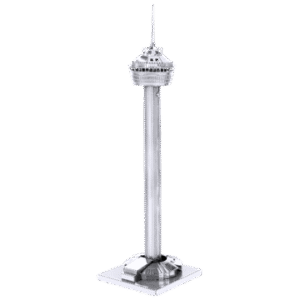MAQUETA 3D METAL FASCINATIONS TOWER OF THE AMERICAS SAN ANTONIO MONTAJE SIN PEGAMENTO NI SOLDADURA