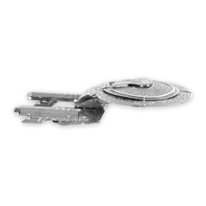 MAQUETA 3D METAL FASCINATIONS STAR TREK U.S.S. ENTERPRISE MONTAJE SIN PEGAMENTO NI SOLDADURA