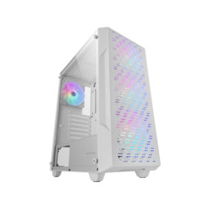 CAJA SEMITORRE ATX MC-GEO FRGB BLANCO MARS GAMING